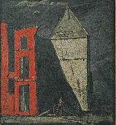 James Pryde and William Nicholson The Red Ruin oil painting